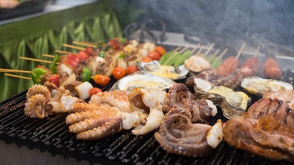 Hải Sản Nướng - Nơ Trang Long