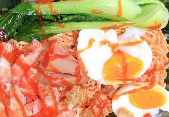 Bếp Mẹ Bo - Mì Trộn Lòng Đào & Bún Mắm Nêm