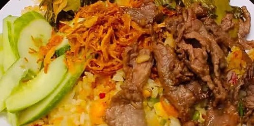 Cơm Chiên Thịt Nướng Nhị Cau - Dương Văn An