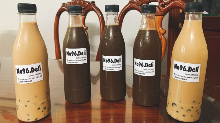 No96.Deli - Cafe Ép Máy & Trà Sữa Đóng Chai - Bình Giã