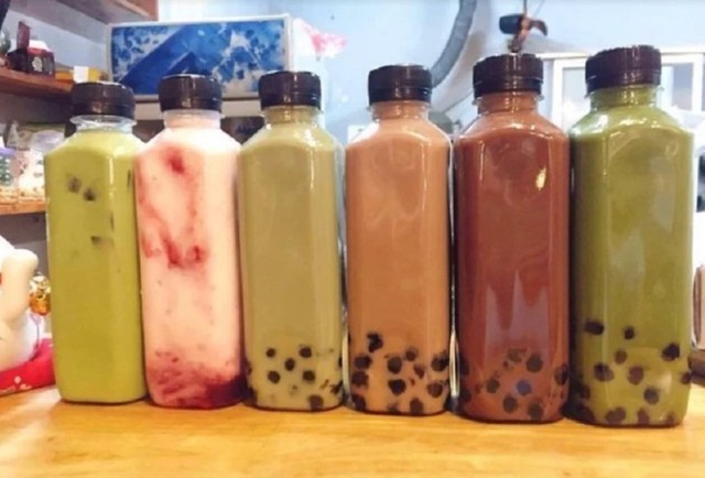 Ú Milk Tea - Trà Sữa Trân Châu Phô Mai Đóng Chai - Hoàng Diệu