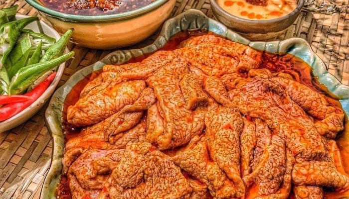 Cô Bìn Food - Lạp Xưởng Tôm & Thịt Ba Gọi Heo 1 Nắng