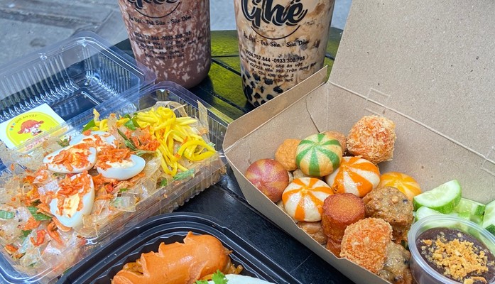 Ghé Ăn Vặt - Trà Sữa Đóng Chai & Ăn Vặt - Trần Hưng Đạo