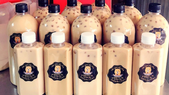 Trà Sữa Gấu - Trà Sữa Đóng Chai - Trường Sơn