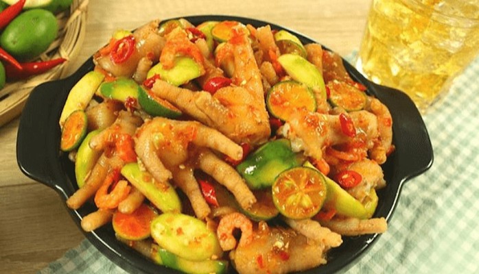 Shop Chân Gà Sốt Thái & Chân Gà Ngâm Sả Tắc - Đường 182