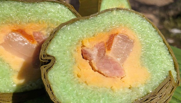 Bánh Tét Trà Cuôn - Kanha