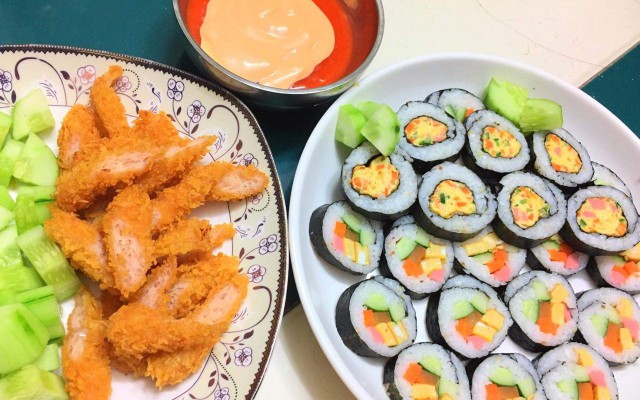 Iris Food - Ăn Vặt Nem Chua Rán & Kimbap