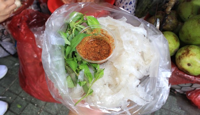 Ăn Vặt Meo Meo - Bánh Tráng Chấm - Huỳnh Văn Bánh