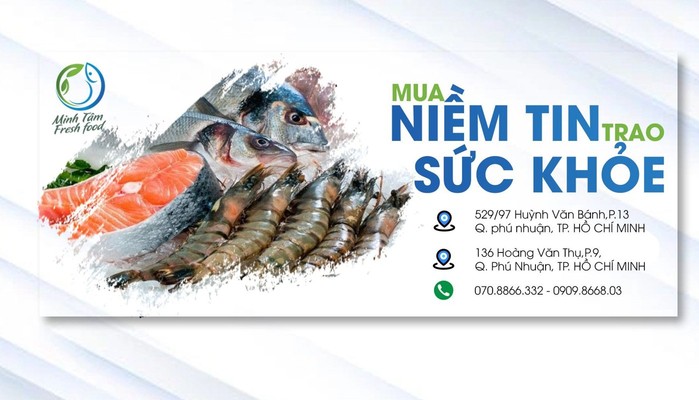 Minh Tâm Fresh Food - Hải Sản & Thịt Heo Thảo Mộc - Huỳnh Văn Bánh