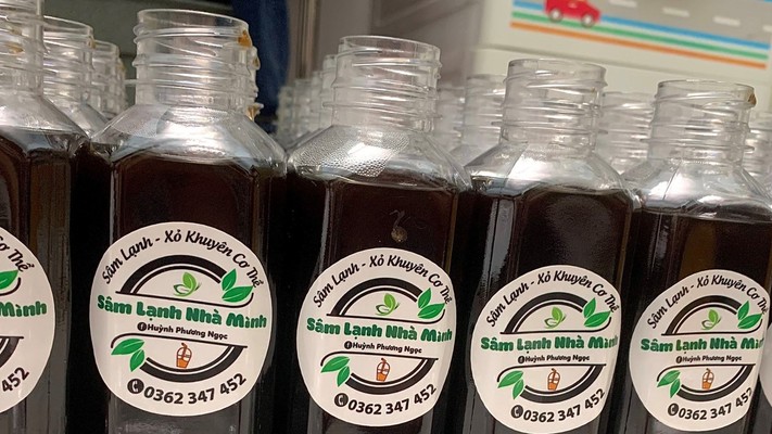 Ăn Vặt Bà Ngọc - Sâm Lạnh Đóng Chai - Phan Trung