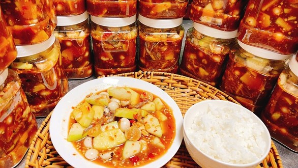 Nhi Nhi - Mắm Cá Cơm Trộn Cà Pháo