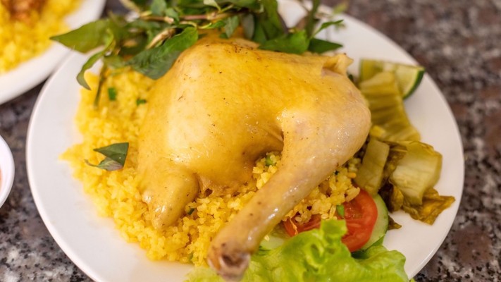 Cơm Gà Xối Mỡ - Lân Hà - CN 7