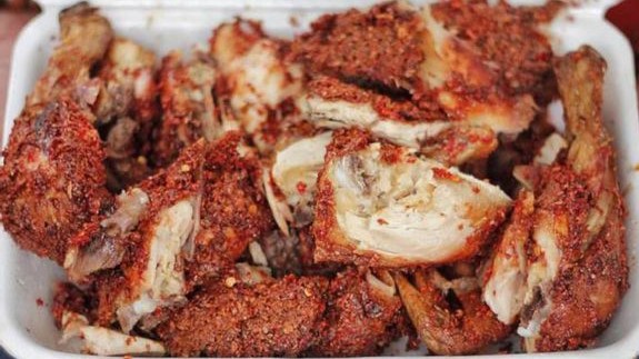 Gà Nướng Tam Giác - Ông Ích Khiêm