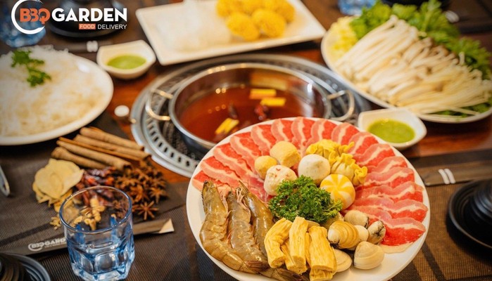 BBQ GARDEN - Lẩu Kim Chi & Hàu Nướng Phô Mai - Nguyễn Văn Khối