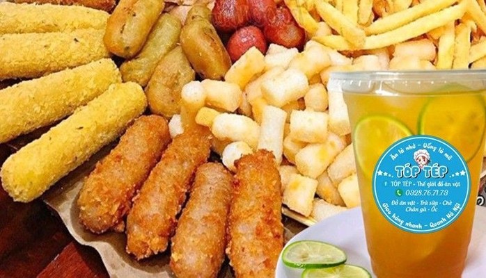 TÓP TÉP Thế Giới Đồ Ăn Vặt - Mì Trộn Indomie & Chân Gà - Cự Lộc