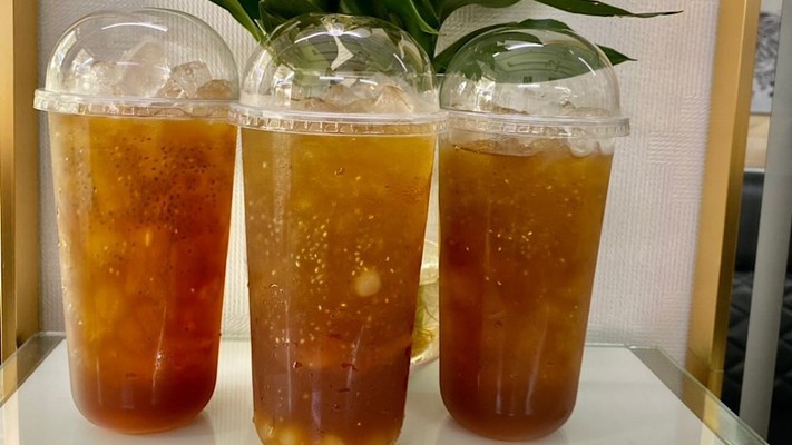 Quán Trà Đào Hạt Chia Min Min Siêu Ngon - Âu Dương Lân