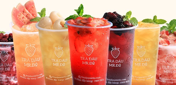 Trà Dâu Mr. Đỏ - Đường HT 45