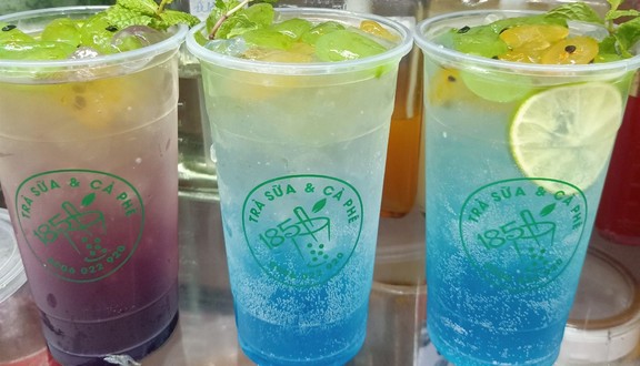 Trà Sữa & Cofee 185 - Sữa Chua Hạt Đác & Trà Đào Hạt Đác