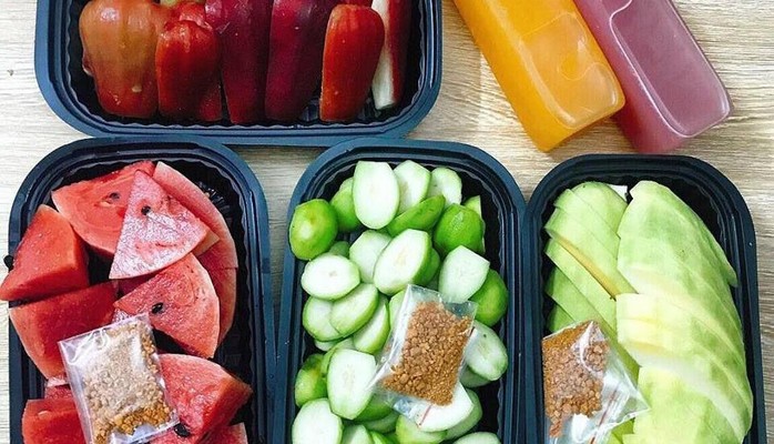 Bông Fruits - Hoa Quả Tươi Bổ Sẵn & Cóc Xoài Bao Tử - Đội Cấn