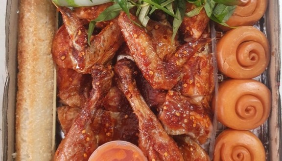 Gà Nướng Cơm Lam Bảo Linh - Hậu Giang