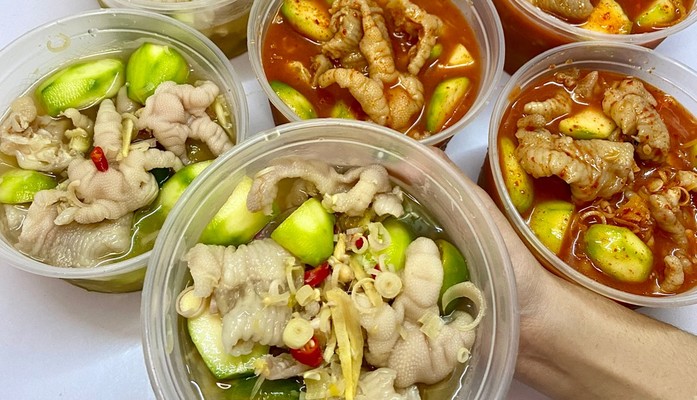 MOTCAP Chân Gà - Chân Gà Sả Tắc, Sốt Thái & Gân Bò - 963W6 Đoàn Văn Bơ