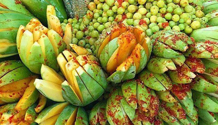 TRÁI CÂY CẮT SẲN CHẤM MUỐI, NƯỚC ÉP & SINH TỐ - ANH CHÀNG ĐẸP TRAI