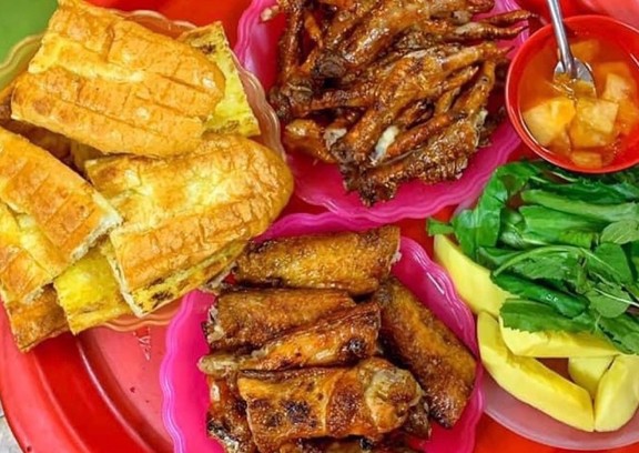 Chân Cánh Gà Nướng - Quán Cây Đa - Nguyễn Văn Tuyết