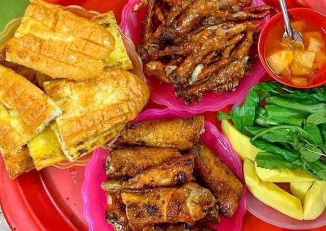 Chân Cánh Gà Nướng - Quán Cây Đa - Nguyễn Văn Tuyết