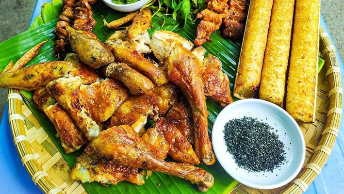 Ẩm Thực Như Cua - Gà Nướng Cơm Lam - CMT8