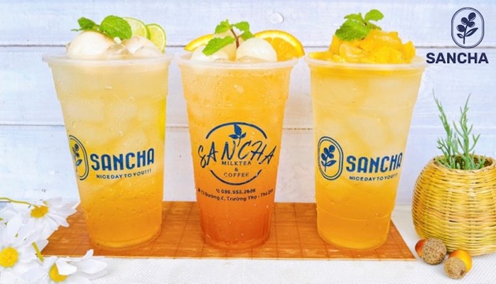 SANCHA - Trà Sữa Nguyên Lá & Trà Trái Cây - Đường Số 13