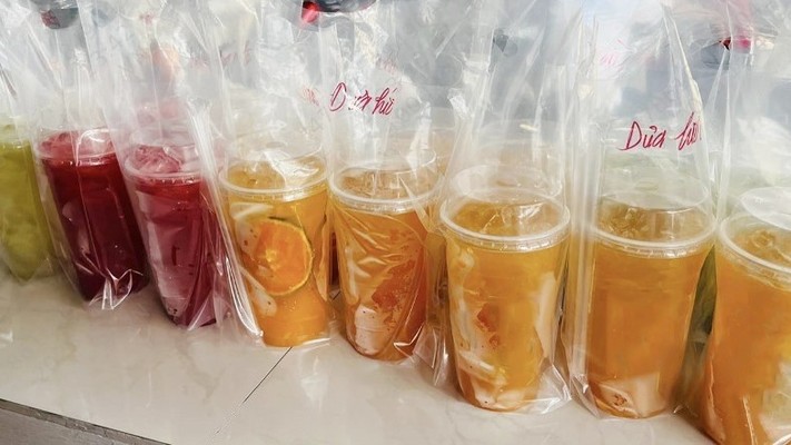 Nước Ép Trái Cây & Panna Cotta - Mẹ Ong