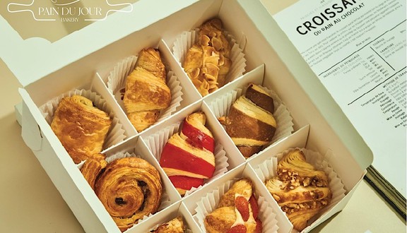 Pain Du Jour Bakery - Croissant, Su Kem & Pierro - Đường Số 2