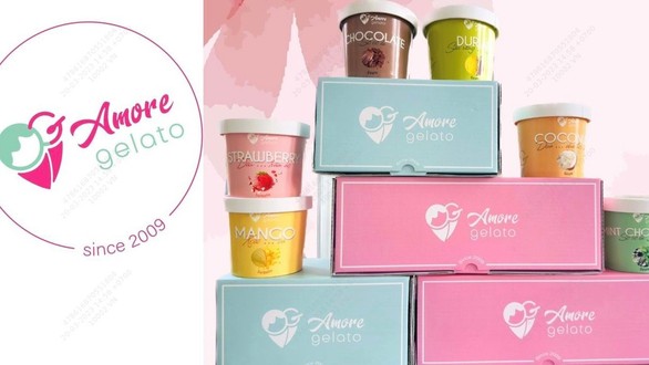 Kem Ý, Kem Tươi Amore Gelato - Cư Xá Đồng Tiến