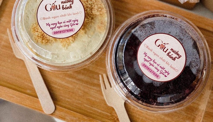 Gấu Nướng Bánh - Tiramisu & Cheese Cake - Hoàng Mai