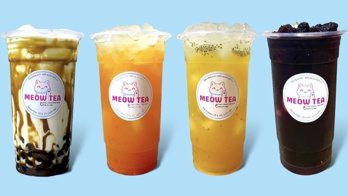 Tiệm Trà MeowTea - Trà Sữa Phô Mai Viên & Trà Sữa Olong Kem Phô Mai - Đường Số 8
