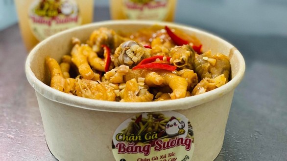 Chân Gà BĂNG SƯƠNG - Chân Gà Sả Tắc - Sốt Cay