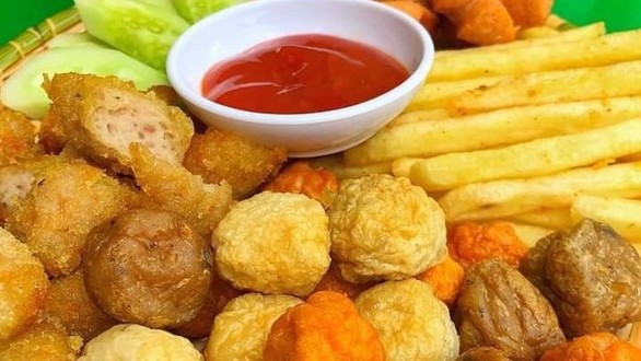 Ăn Vặt Lon Lon - Cá Viên Chiên