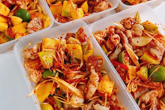 Chân Gà Sốt Thái Chị Thảo - Tokbokki - Xuân Đỉnh