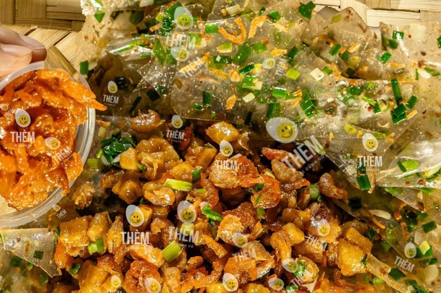 Bánh Tráng Tóp Mỡ Trứng Lòng Đào - Thèm Gì Cũng Có - Thống Nhất
