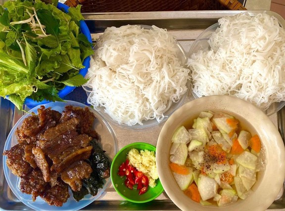 Bún Chả - Bún Dọc Mùng Anh Trí