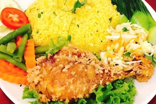 Cơm Gà Xối Mỡ - An Nhiên Quán