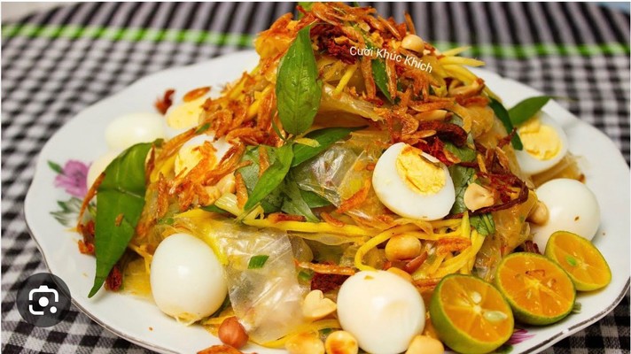 Bánh Tráng Trộn & Trà Trái Cây - Cô Ba