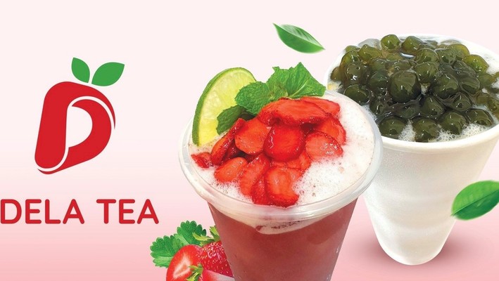 DELA TEA - Trà Dâu & Trà Sữa Pha Máy - Trần Hưng Đạo