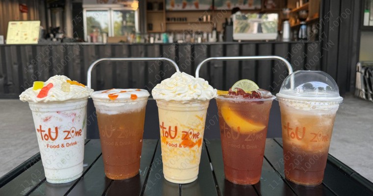 ToUZone Food & Drink - Tàu Phớ, Xí Muội & Dừa Xoài Đá Xay