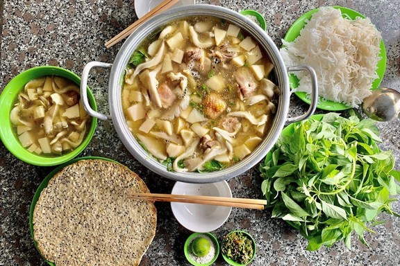 Lẩu Gà Lá É A Hào - Kênh Tân Hoá