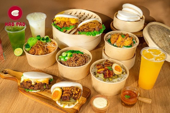 Hảo Pao - Bao Kẹp, Cơm & Trà - Lạc Trung