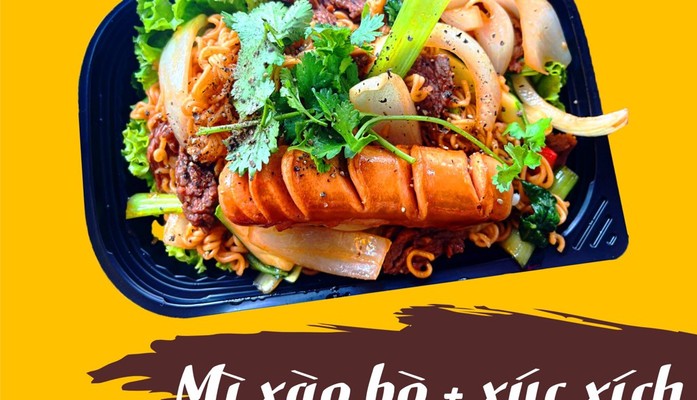 Mì Trộn, Nui & Mì Xào Bò - Bánh Mì Chảo Bếp Bi Béo