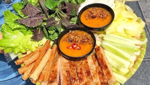 Cơm Chiên Dưa Bò & Nem Lụi Nướng - A Nam