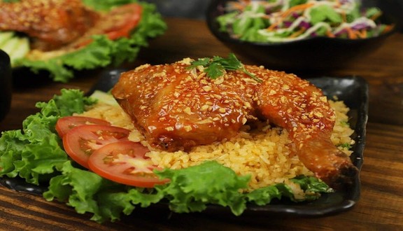 Cơm Gà Xối Mỡ Nam Bộ - Cộng Hòa