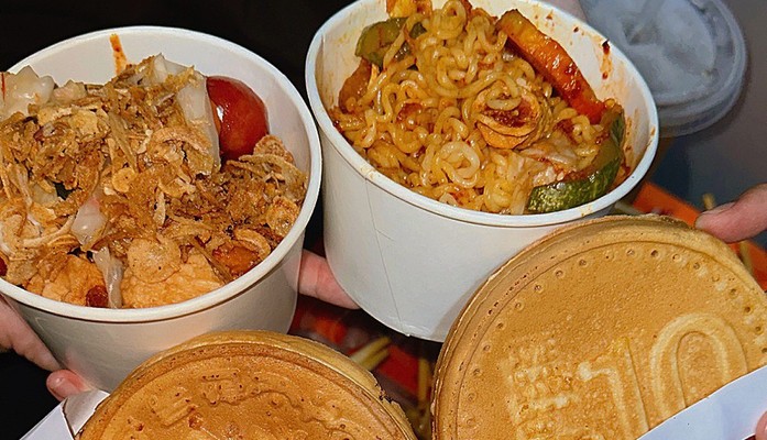 Ăn Vặt Chuppy - Bánh Đồng Xu, Mì Trộn Cay Cấp Độ & Trà Sữa